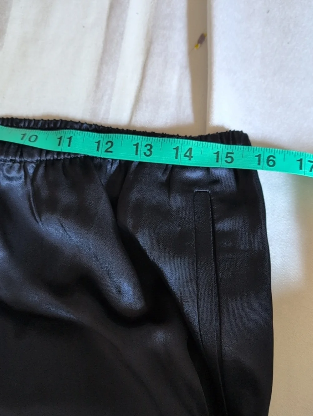 J Crew Cosmo pant in luster charmeuse CN714 Size L NWT Navy